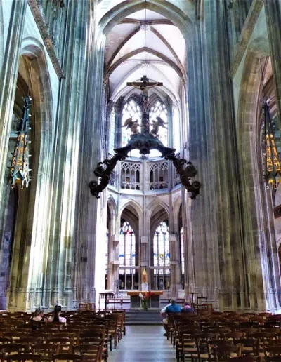 Interieur église Saint Maclou Rouen
